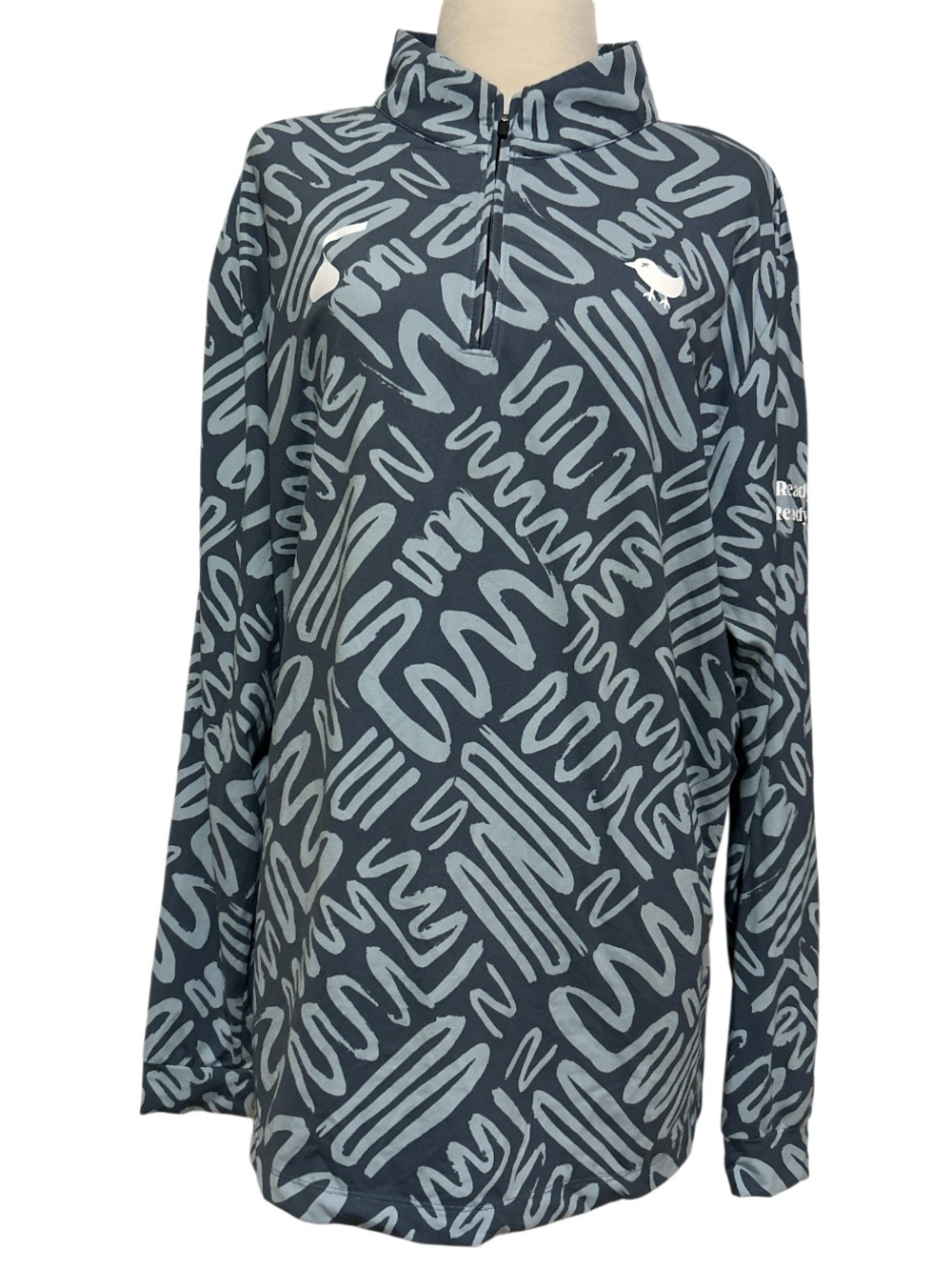 Bad Birdie Mazed & Confused Golf Polo Quarter Zip
Top Blue Large